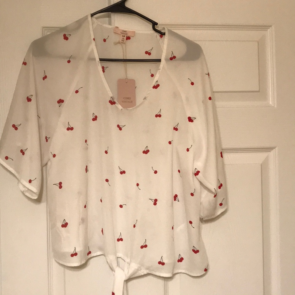 Cherry blouse